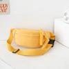 Cool Boy's Cross-body Bag with A Simple and Unique Canvas Baby-sized Waist Bag