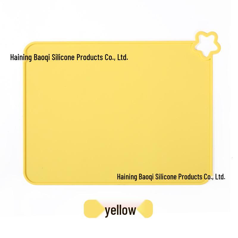 

Star-Shaped Silicone Placemat for Children - Waterproof & Oil-Proof, 40x30cm