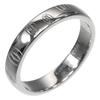 Happy Birthday Ring Pt950Platinum #8.0(US Size) 7.1g Mens Used