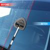 Car Window Cleaner, Car Cleanser Brush, Car Accessories Car Cleaning Supplies Tools, Car Cleaning Kit with Extendable Handle, Microfiber Cloth, Spray
