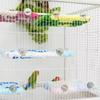 Warm Velvet Plush Bird Perch Anti-Slip Bird Hammock Bed Parrot Cage Platform  Budgie
