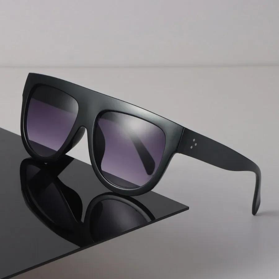 Lunettes de soleil rondes tendance Femmes Hommes Rétro Luxueuses Minimalistes Élégantes Lunettes Décontractées Personnalité