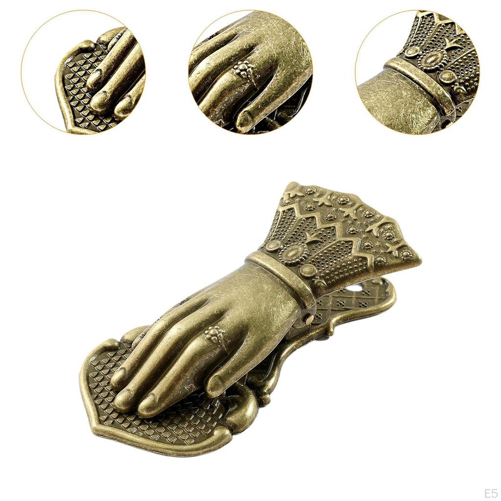 Vintage Hand Shaped Paper Clip Binder Clip, Notebook Accessories, Metal Clamp Page Holder for