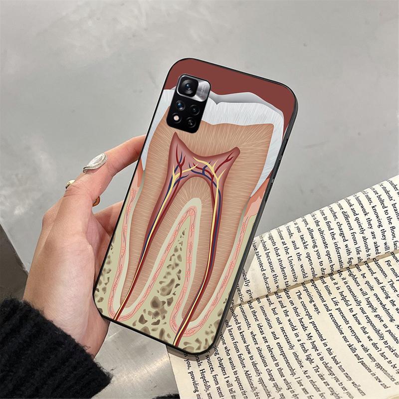 

Phone Case For Xiaomi Redmi note 13 12S 12 Pro 11S 11 10 Pro 10S 12S Redmi 10 10C 9C 13C Tooth Dentist Dental Case Redmi Note 12 4G