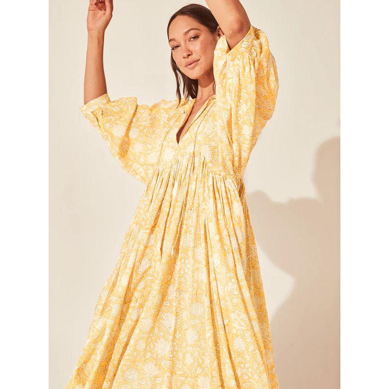 Floral Fashion Printed Dress for Women Floral Fashion Print Dress Women