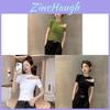 Oversize T Shirt For Women With Embroidery And Round Neck For Spring 2025