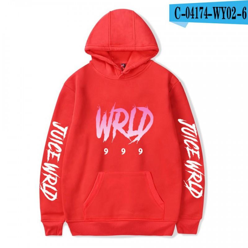 Juice WRLD Inspired Hoodie Men Women Oversized Streetwear Sweatshirt With Graphic Print Casual Pullover