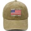 DON T LET THE OLD MAN IN Embroidered baseball cap retro dad hat European and American men's and women's casual