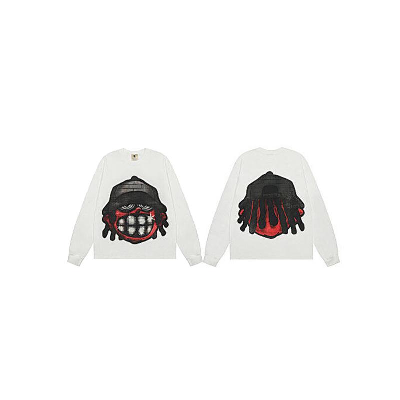 American Trendy Heavyweight Long-Sleeve Men's Autumn/Winter Loose Casual Pure Print Hoodie