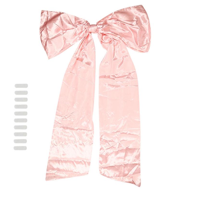 Cute Christmas Large Satin Bow Ribbon Elegant Party Backdrop Wall Hanging Decorative Bows for Wedding Christmas Bridal