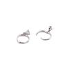 Boucles D'oreilles - LUXENTER - Xomi - Argent 925 - Zircone Cubique - Créole