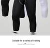 Men's Sports Compression Tights: Quick-Dry, High-Elastic 7/8 Leggings for Running, Basketball, and Cycling.