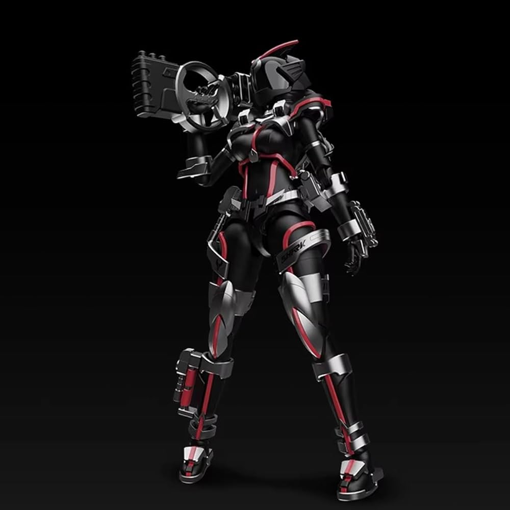 HiPlay YUBO 1/12 Scale Shako Model Kit Approximately 160mm Tall Color-Coded Assembly Figure