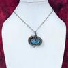 Labradorite Pendant Natural Gemstone Pendant Handmade Copper Wire Wrapped Jewelry