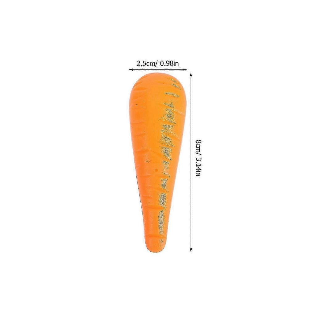 2026 Best!! Snowman Carrot Nose Plastic Nose for Christmas Party 50Pcs Orange Craft