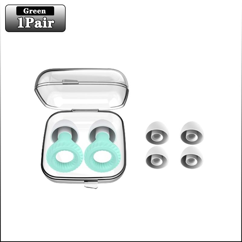 20 Paar Schallschutz Silikon Schlaf Anti-Geräusch Ohrstöpsel Schlaf Schlaf Spezial Anti-Lärm Lernen Ohrstöpsel Geräuschunterdrückender Ohrstöpsel