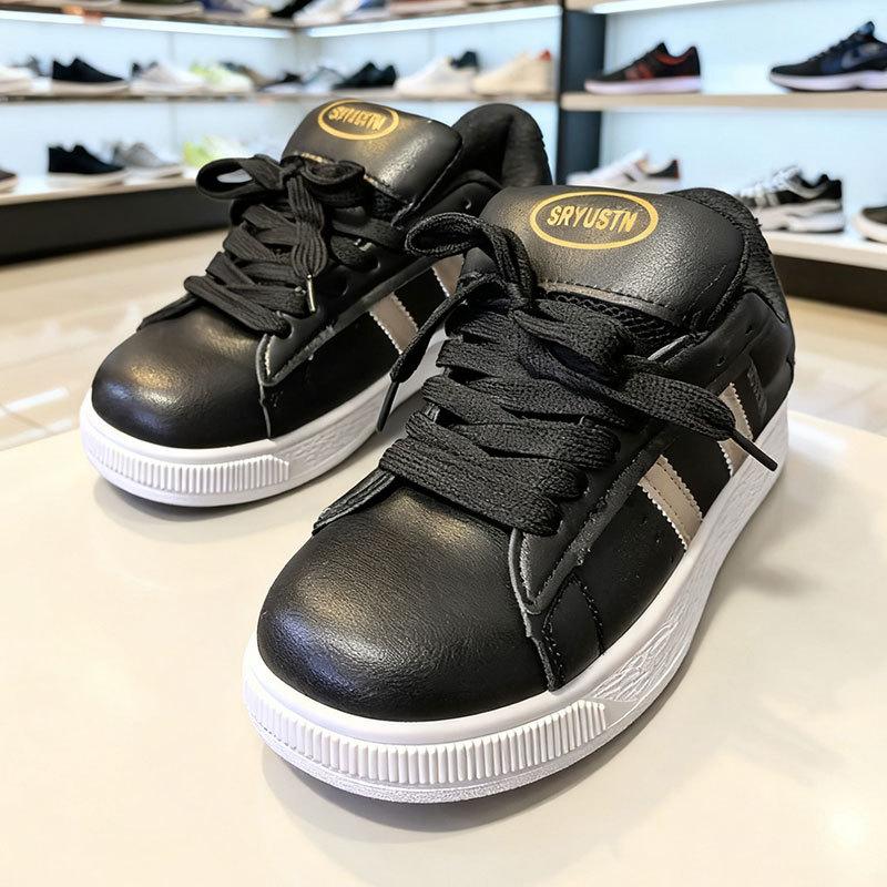 

Ретро пара в гонконгском стиле оригинальные хлебные туфли женские ins осень новые повседневные туфли для моральной подготовки 44 чёрный