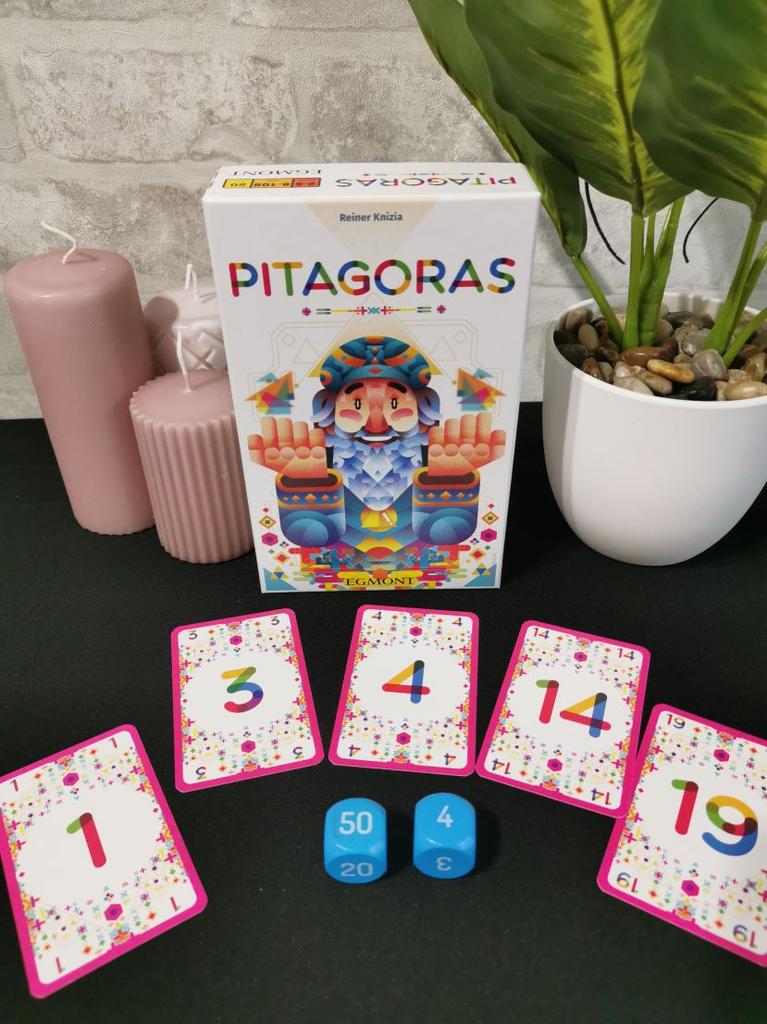 Pitagoras - Karciana Gra Matematyczna Egmont