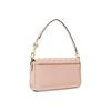 Michael Kors Bradshaw Chain Woven Solid Logo Flap Leather Shoulder Bag Women Shoulder Bag Pink 30S1G2BL1T-SOFT-PINK