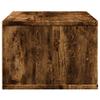 Printer Stand Smoked Oak 40 X 32 X 22.5 Cm Particleboard