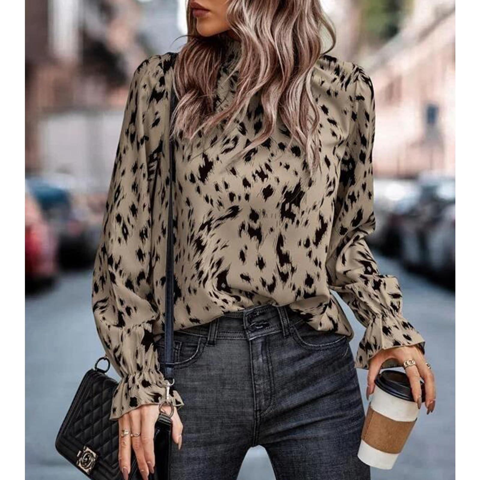 

Осенне-зимний свитер с длинными рукавами и полувысоким воротником, универсальная женская одежда, нижняя одежда, верхняя одежда, рубашка для женщин L хаки