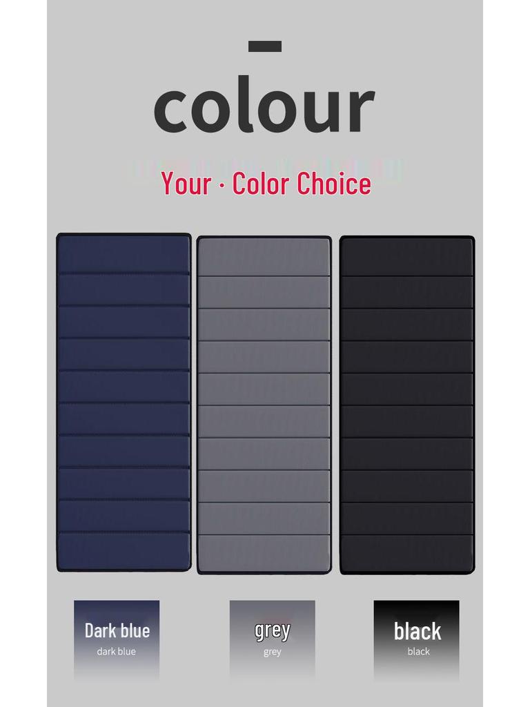 Thickened Waterproof Folding Sleeping Pad: Moisture-Proof Yoga and Nap Mat for Camping and Office Use