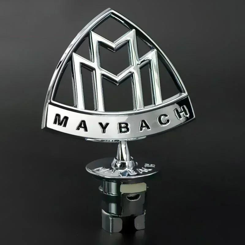 1Pcs Car Star Logo Hood Badge Front Metal EmblemFor Mercedes Benz Maybach C E S Class W204 W205 W212 W213 W211 W220 W222 W223