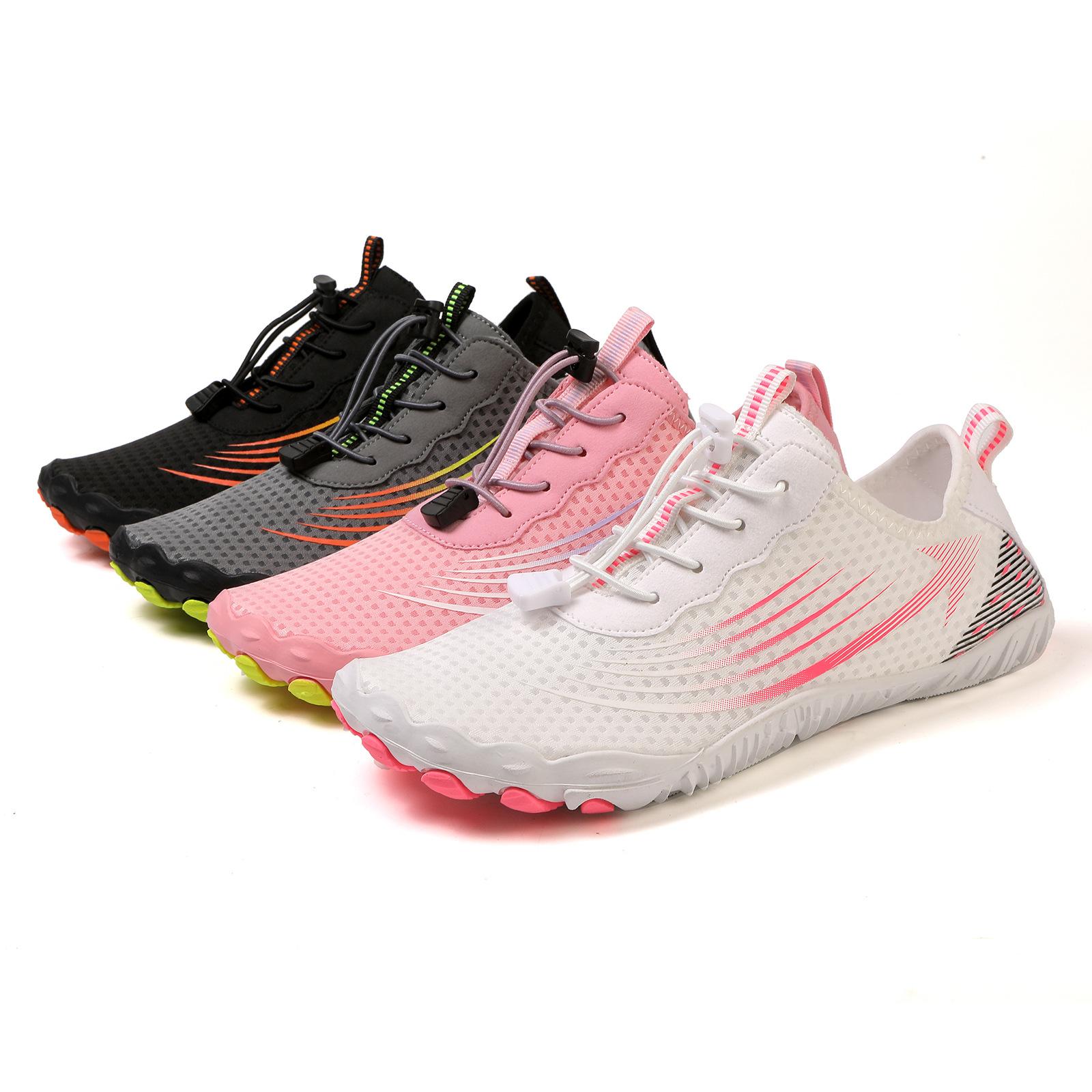 

Creek shoes Wading shoes Men s beach shoes Women s snorkeling shoes Outdoor amphibious swimming shoes Quick-drying mountaineering five-finger shoes 46