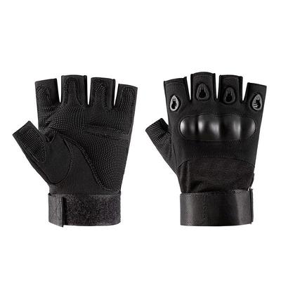 Men's Tactical Half-Finger Cycling Gloves: Breathable, Non-Slip, Wear-Resistant Combat Gear