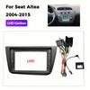 9 Inch Android Car Navigation Frame Dashboard Panel Radio Bezel for Seat Altea Installation Modification Kit 2004-2015 Radio Accessories 4