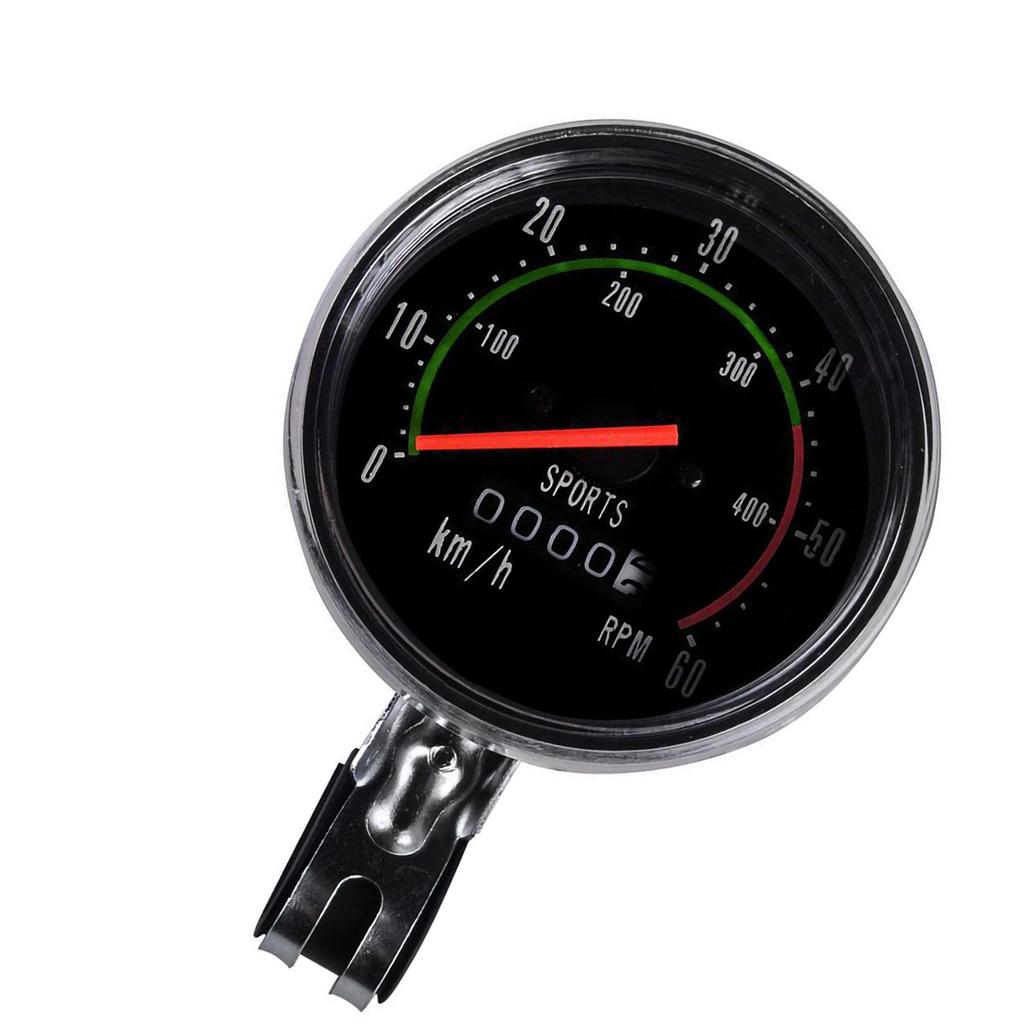 Rychloměr na kolo Univerzální mechanický rychloměr na kolo Kruhový univerzální mechanický přesný měřič rychlosti