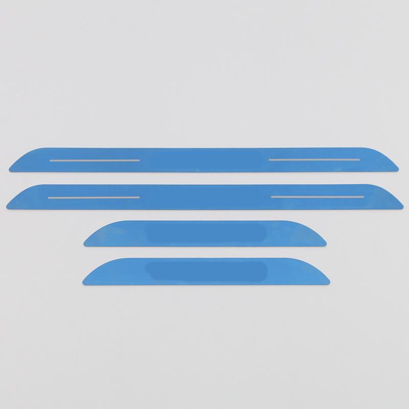 Lantu 23 Light Chasing Stainless Steel Welcome Pedal Sill & Bumper Protective Sticker