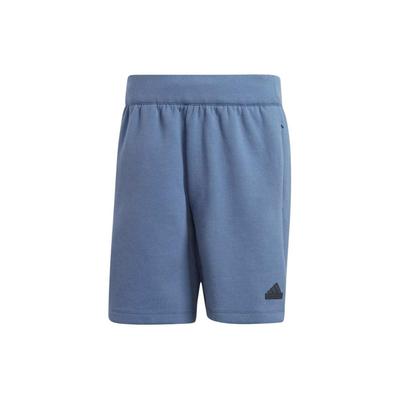 Shorts décontractés amples à taille moyenne élastiques de couleur unie pour homme Bas Bleu IR5220