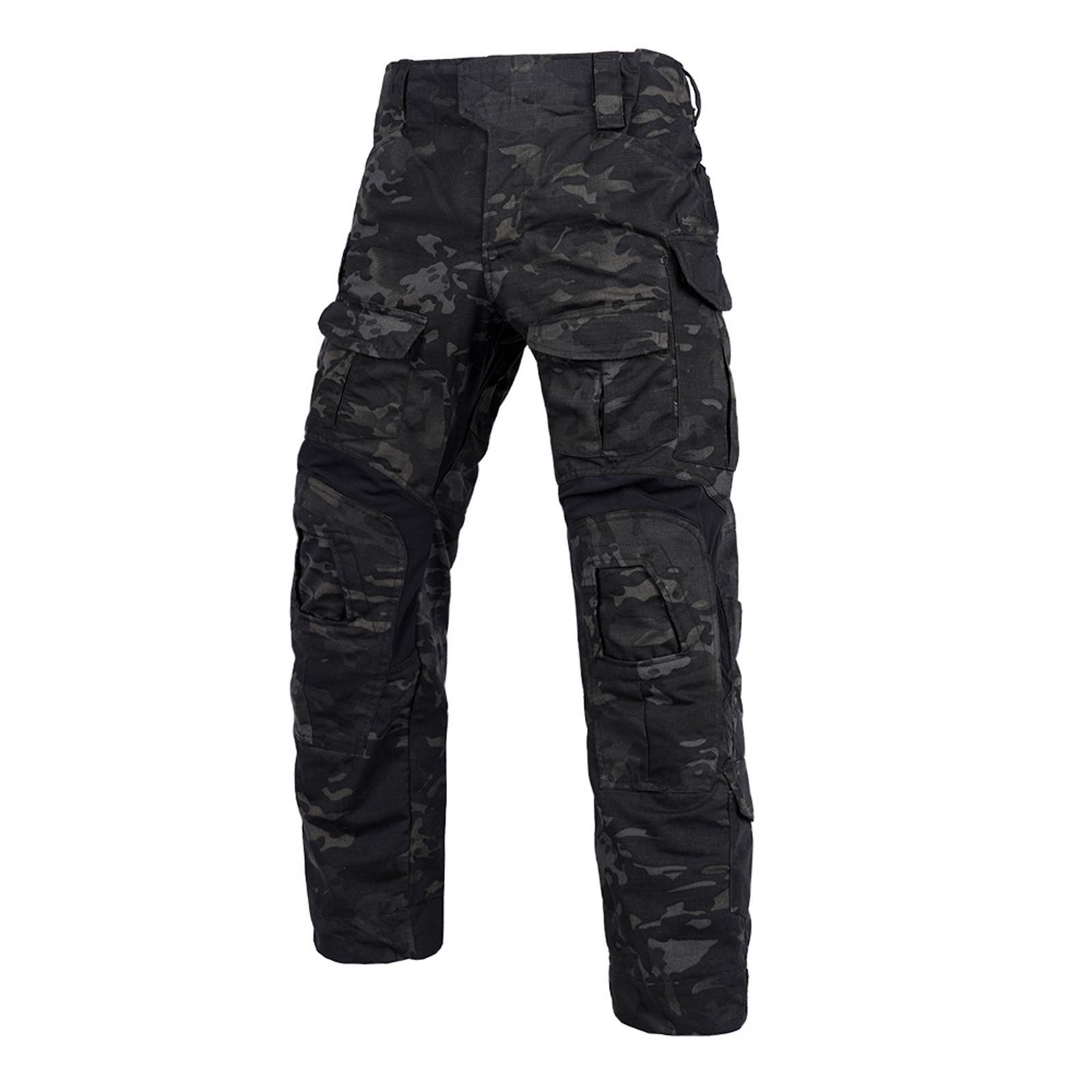 

Штани Outdoor Typo Pants Тонкі дихаючі чоловічі камуфляжні штани Штани приталеного крою Військові вболівальники Тренувальні робочі штани Multi-bag M Темно-синій