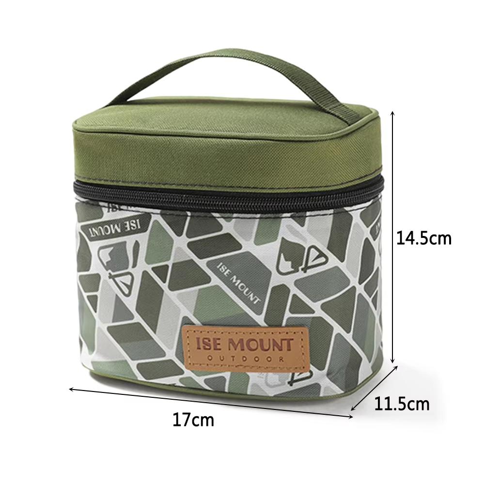 Seasoning Bottle Set Storage Bag Portable BBQ Jar Spice Storage Bag Reusable Picnic Pouch Travel Camping Hiking Picnic Bag
