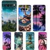 Coconut Palm Tree Phone Case For Google Pixel 9 8 7 6 Pro XL 8A 7A 6A TPU Shell Soft Shockproof Black Cover