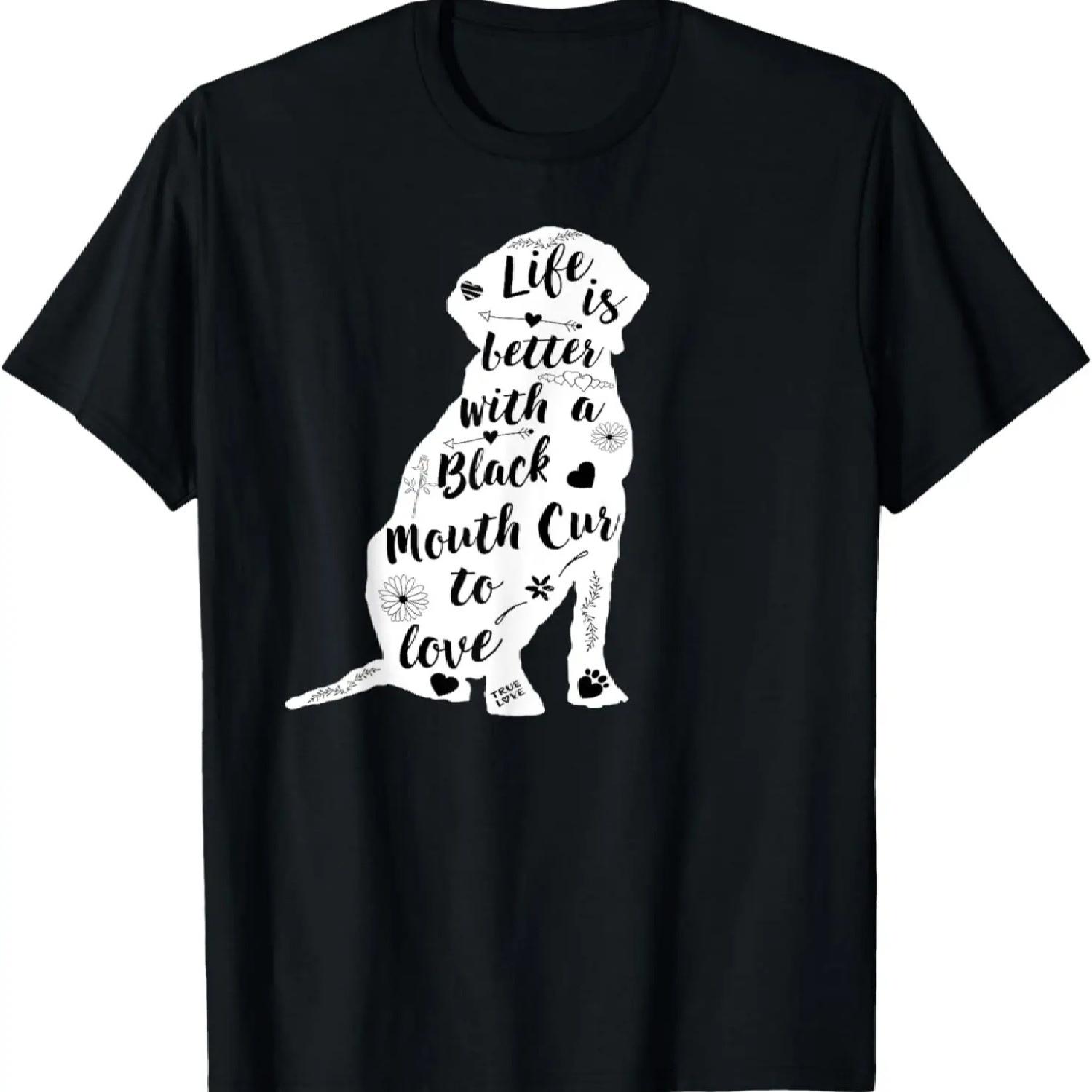 Black Mouth Cur Shirt Design for Black Mouth Cur Dog Lovers T-Shirt XXXXXL разноцветный