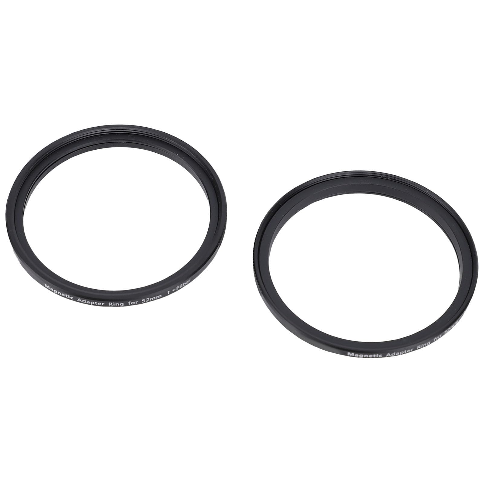 

JGGLD 52-52mm Magnetic Lens Filter Adapter Ring, Step-Up Aluminum Alloy Magnetic Quick Mount System