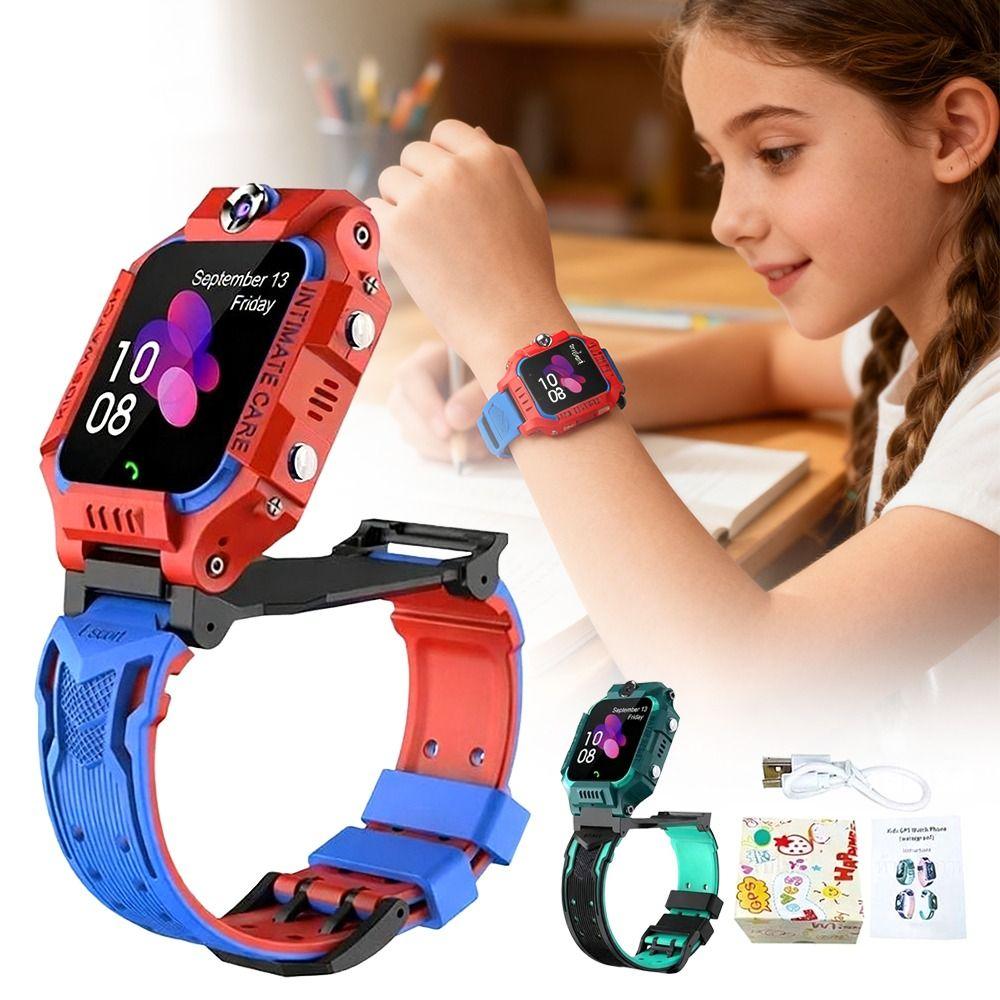 Footprint Tracking Kids Smart Watch SIM Card Waterproof Smartwatch Safe Kids Watches Children