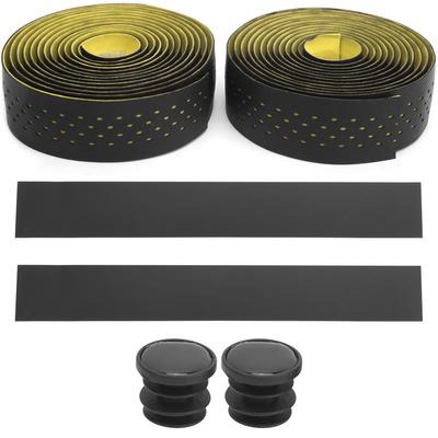 1 Pair Road Bike Handlebar Tape with Non Slip Texture Bicycle Bar Tape Cycling Accessory(Black