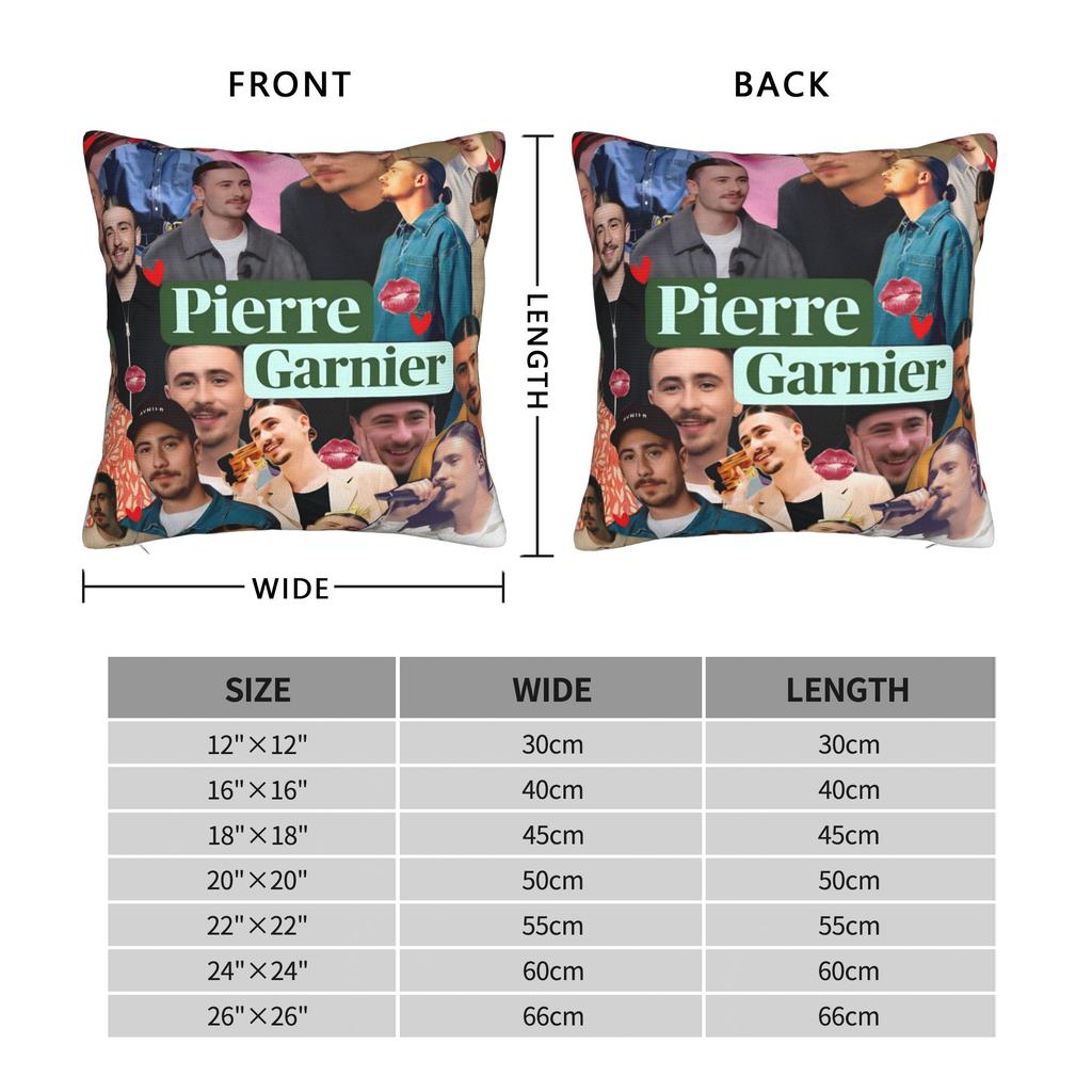 PIERRE GARNIER EVERY SECOND Pillowcases Novelty Pillow Case For Living Room Sofa Comfy Pillow Cover