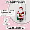 10.48oz Bathroom Dispenser Seasonal Decorative Reusable Hand Soap Dispenser Christmas Soap Dispenser Home Decoration Ornaments