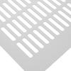 Schranklüftungsgitter Aluminiumlegierung Quadratische Luftauslassabdeckung Für Küche Schrank Schuhschrank Badezimmer Kleiderschrank Abluft