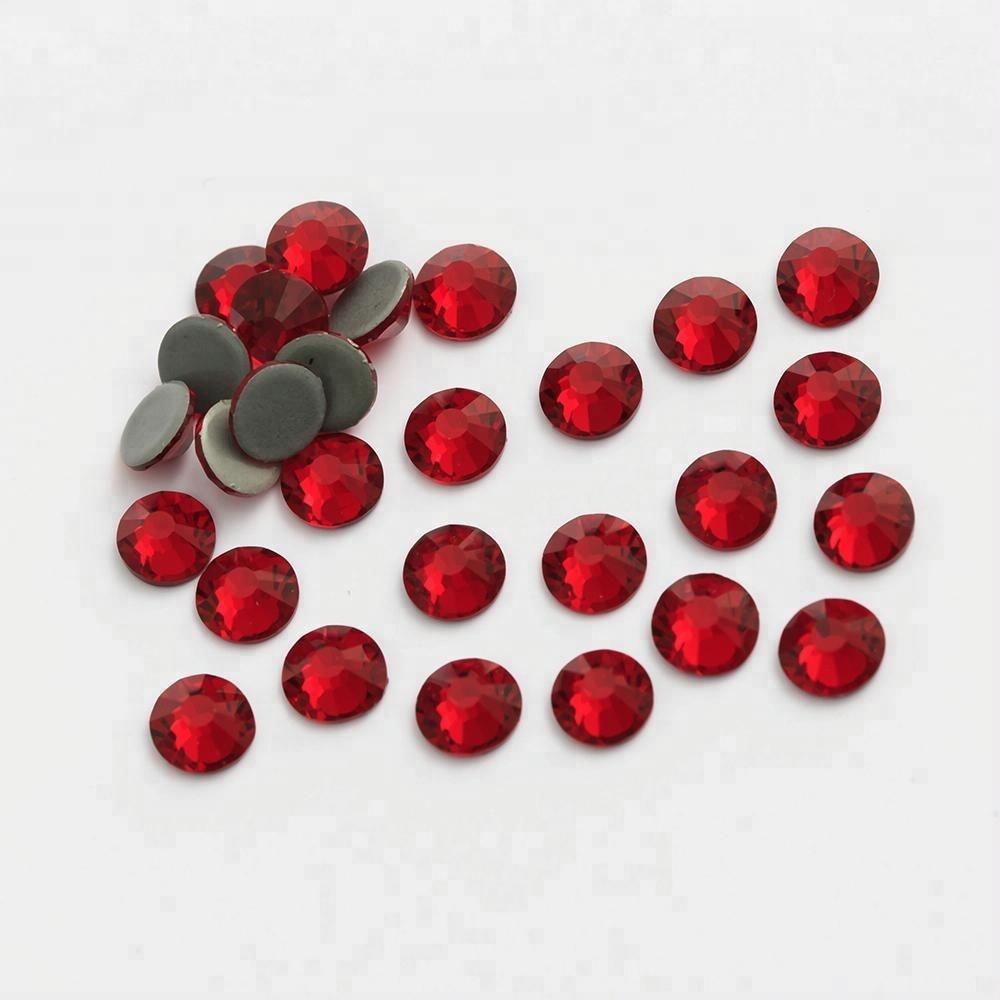 Factory Over 175 Colors German Intensive Glue Hotfix Stone SS20 Glass Hot Fix Rhinestones for Wedding Dress