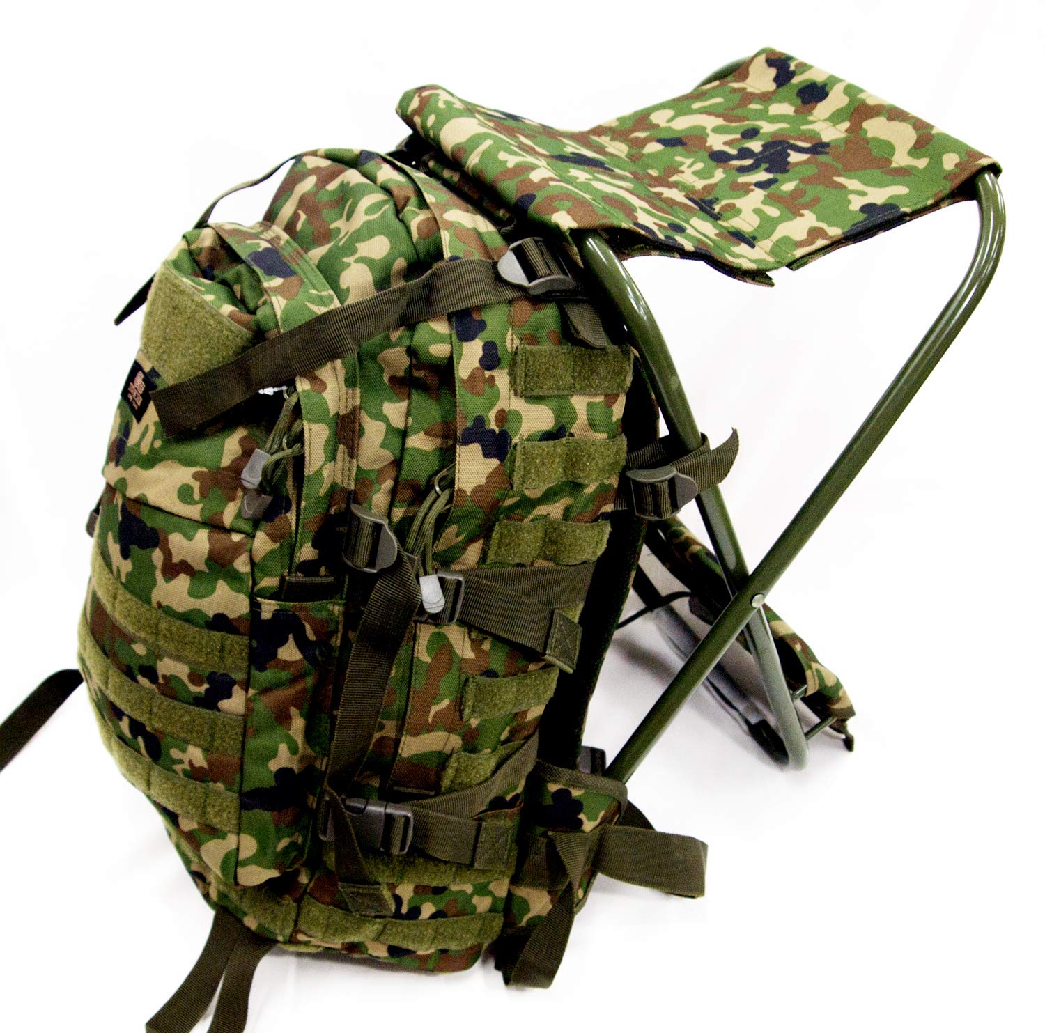 

[STORMCROS] Stormcross Military Backpack Chair Bag Bag Backpack with Chair Self-Defense Forces Camouflage Large Capacity 30L 0295