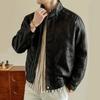 Oversized Men's PU Cool Casual Fashion Jacket Leather Jacket