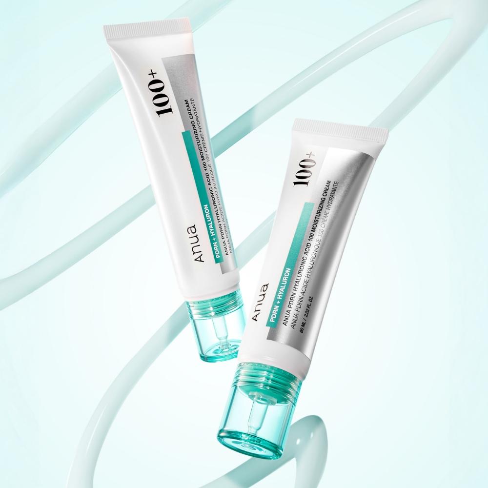 Anua PDRN Hyaluronic Acid 100 Collagen Cream 60ml – Collagen Care, Barrier Support, Korean