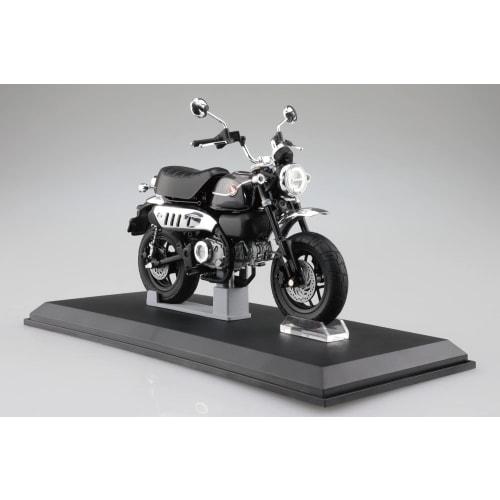 Aoshima Bunka Kyozai (AOSHIMA) Skynet 1/12 Scale Complete Honda Monkey125 '22 Pearl Shining Black Motorcycle