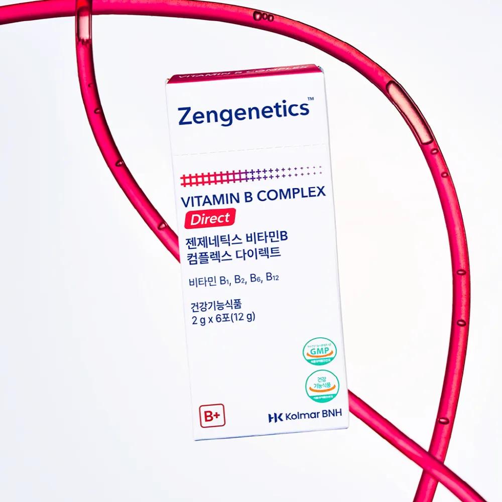 Zengenetics Vitamin B Complex Direct 6 Sticks Day Pack (6-day supply)