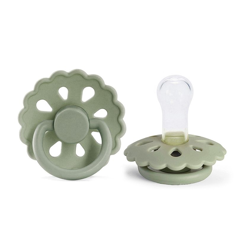A71Z Natural Rubber Baby (6-18) Flower Super Soft Natural Latex Imitation Breast Milk Sleeping Newborn Baby
